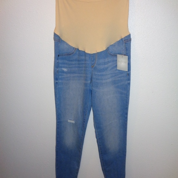 A:glow Maternity Jeggings Size 8 NWT - Picture 6 of 8